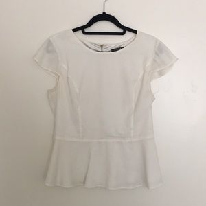 Express Cream Pendulum Blouse